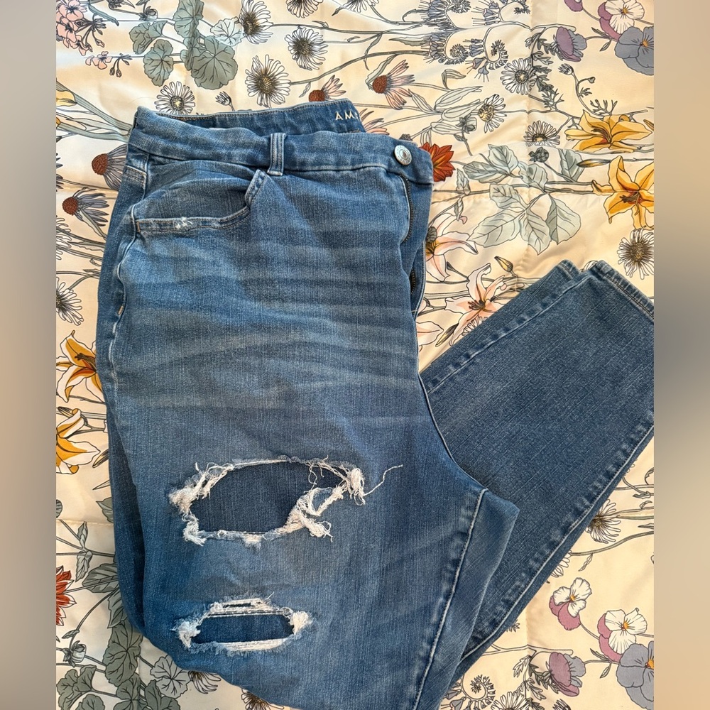 American Eagle Outfitters Blue Denim Pants